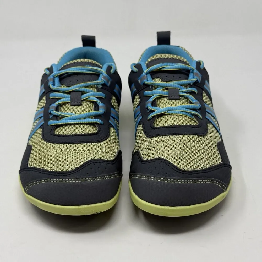 Xero Ipari Prio Barefoot Shoes Womens 8.5 Blue Citron Minimalist Sneakers
